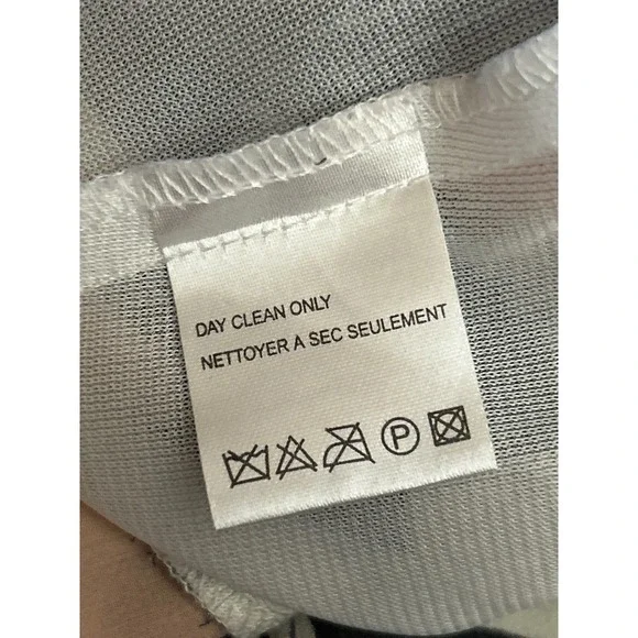 Women's Y2K Vintage-Inspired Silk Skirt""Kenzie 100% Silk Floral Cream Black - Picture 5 of 7